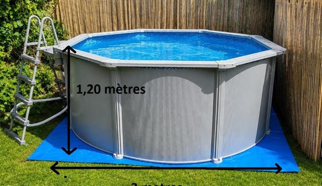 Echappée verte avec piscine et clim proche de Paris