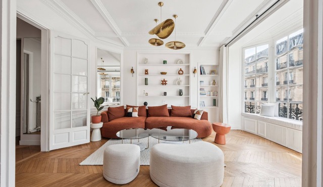 Elegant and Charming Parisian 3bd/2ba apartment