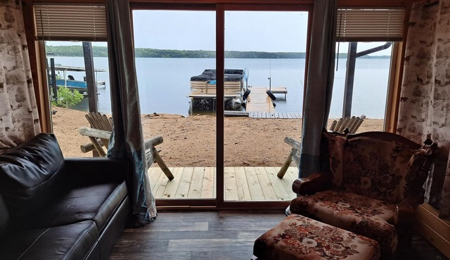 Escape to Your Private Lakefront Paradise on Lake Shamineau. Brand New Remodel!