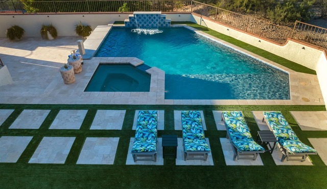 Fun-for-all! Pool! Private Pickleball Court! Game room!