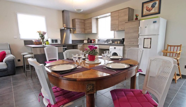 Gite Saint-Martin-d'Écublei, 3 bedrooms, 6 persons