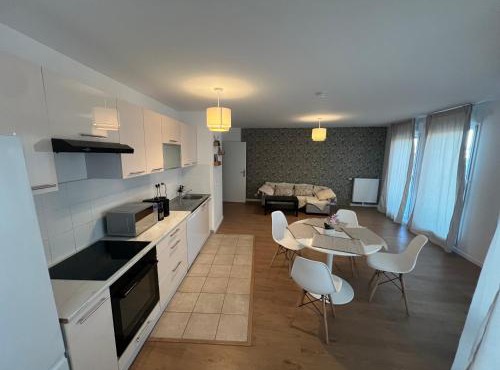 Grand appartement lumineux avec terrasse 3 chambres proche Paris