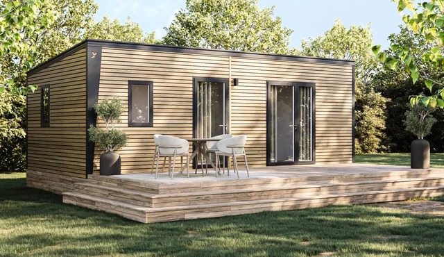 JACINTHE Mobile Home + 2 bedrooms, sleeps 2–4 people—2 people included in the rate