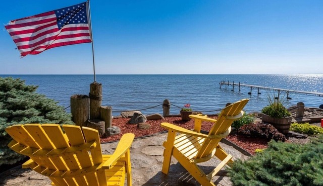 Lakefront Mille Lacs Home w/Dock & Stunning Views