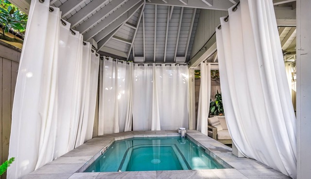 Lofted Downtown Gem W/ Shared hot tub, Steam Rooms, Sun Deck, & Tea Garden!