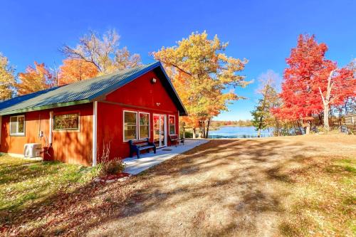 Long Lake Cabin on 7 acres w/Fire Pit & More!