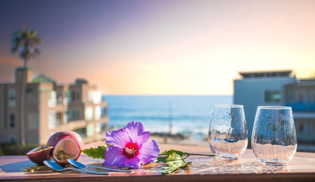 Luxury Ocean View Beach Escape w/Private SPA, SunDeck, BBQ, EV Charger, Pets ok