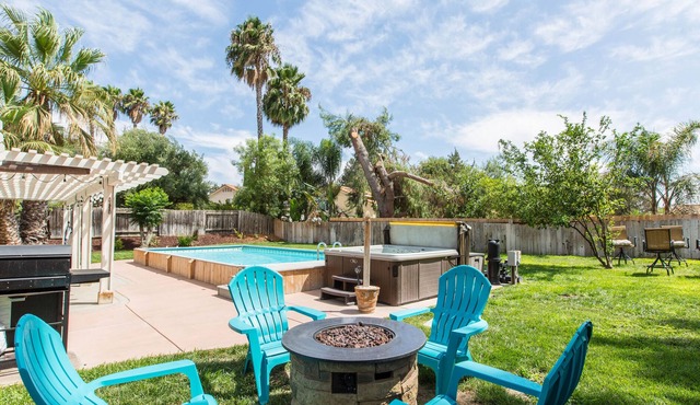 Magnificent Marhill Temecula Furnished Home Pool/Spa/Firepit - 30 day min