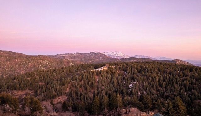 Modern A-Frame with Mountain Views, Hot Tub, Game Room, & EV in Running Springs