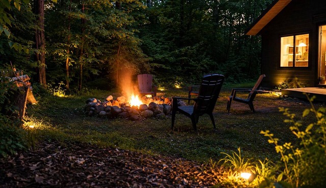 Modern Rustic Cabin - ATV & Snowmobile Trail Access - Fire Pit