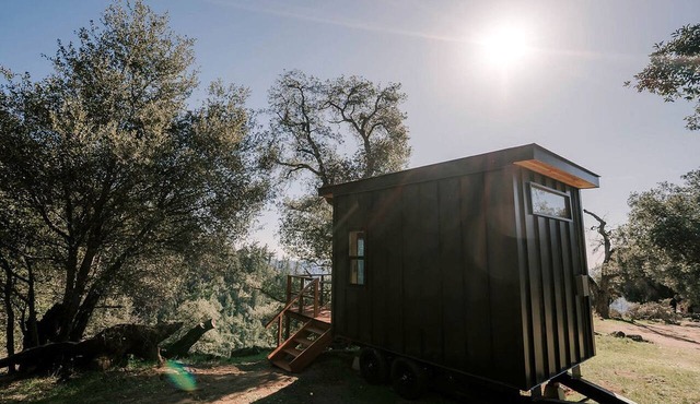 Modern-Rustic Off-Grid Retreat with Mountain Views & Serene Nature Escape in Pauma Valley, California