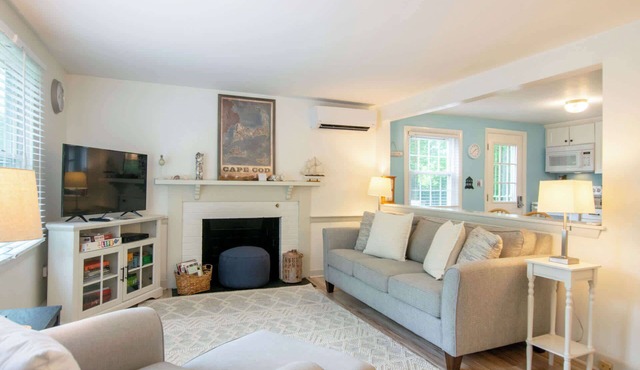 Outdoor Oasis w Fire Pit, Hammock, 1 Mi to Beach!