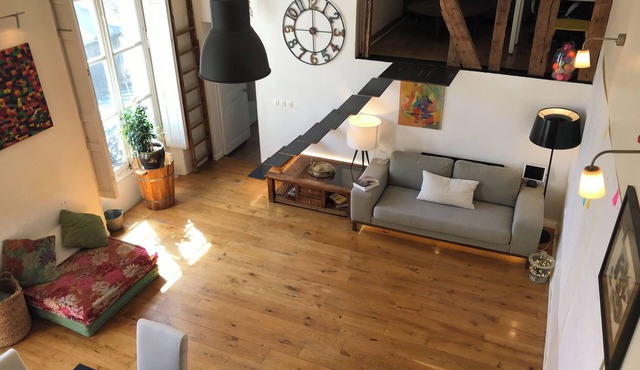 PARIS : LOFT Lovely Ideal for a Family
