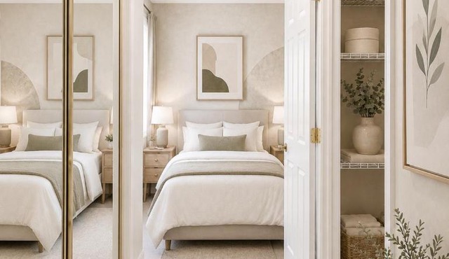 Private Bathroom with bedroom in venice with pool
