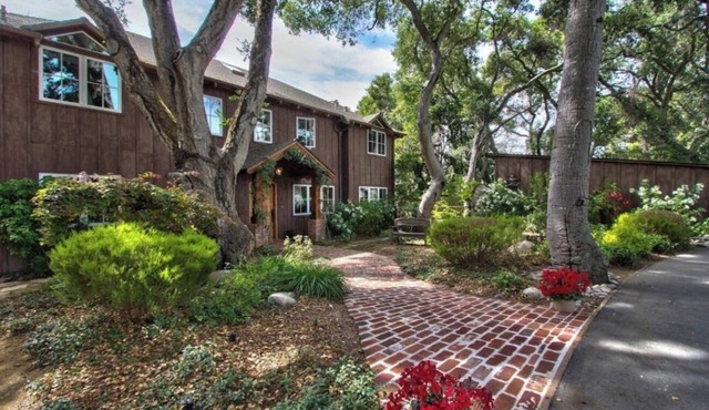 Private River access & walking distance to village in charming Carmel Valley 4B