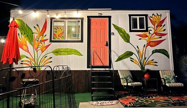 Romantic Hillside Tiny House with Scenic Views & Private Patio Near San Diego, El Cajon CA