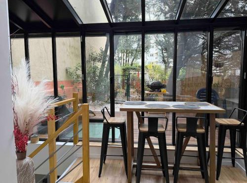 Superbe appartement sur jardin- proche de paris