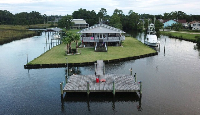 WATERFRONT HOME - Gorgeous Views of Bayou Bernard at Mermaid Landing