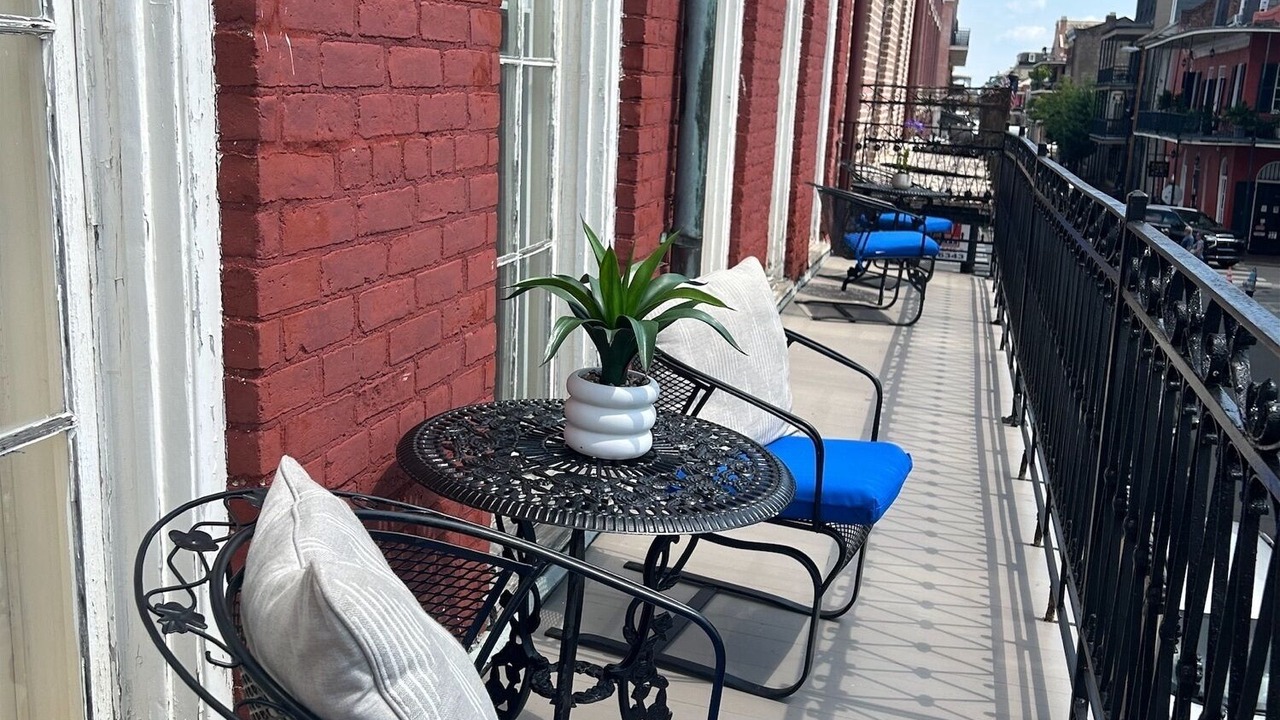 Photo of Patio Balcony in French Quarter