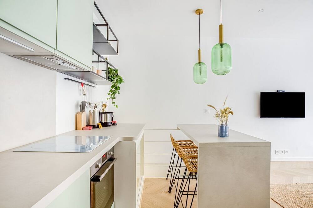 Photo of Kitchen in Quartier de la Plaine-de-Monceaux