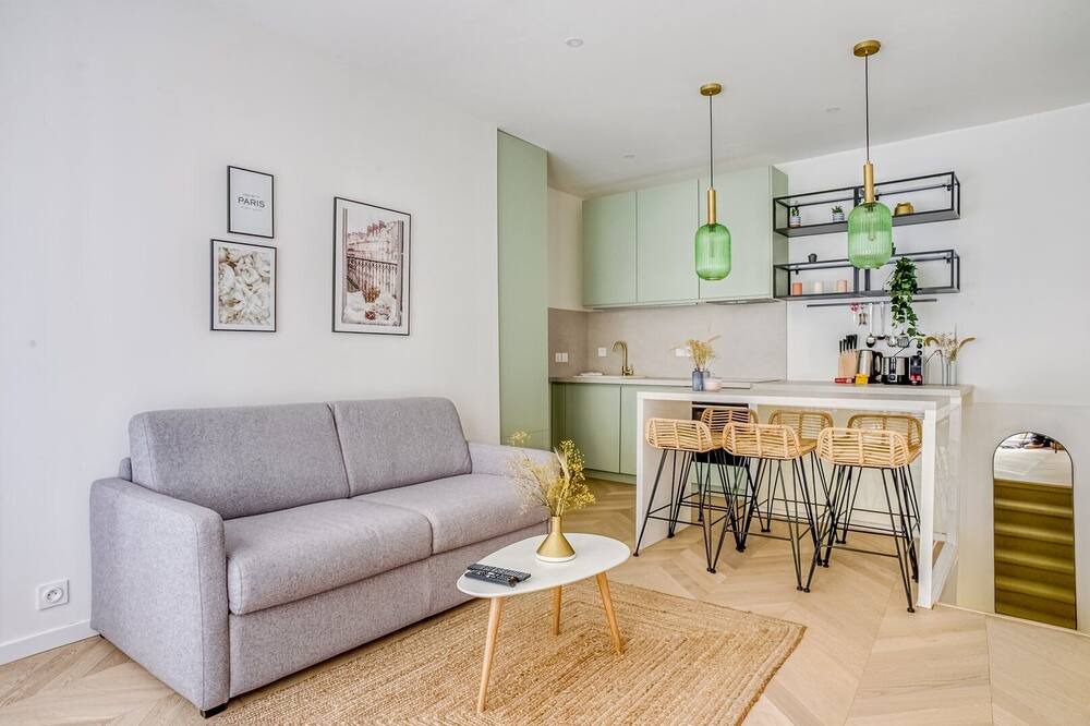 Photo of Livingroom in Quartier de la Plaine-de-Monceaux