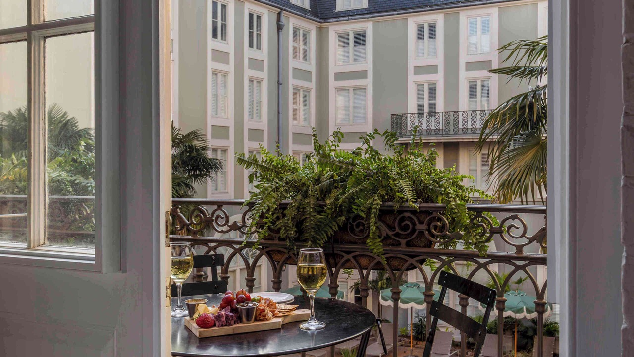 Photo of Patio Balcony in French Quarter