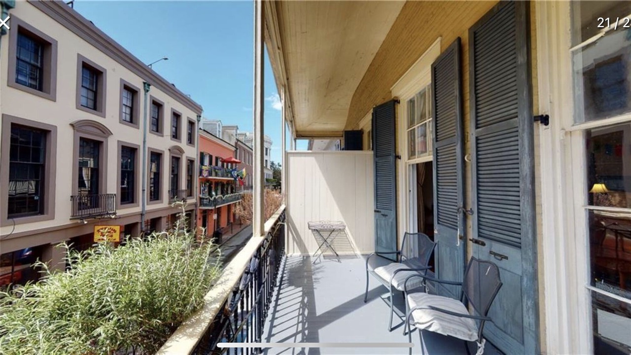Photo of Patio Balcony in French Quarter