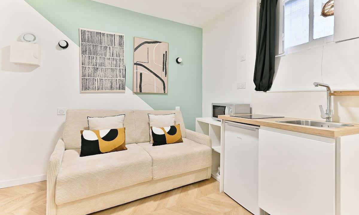 Photo of Livingroom in Quartier de la Plaine-de-Monceaux