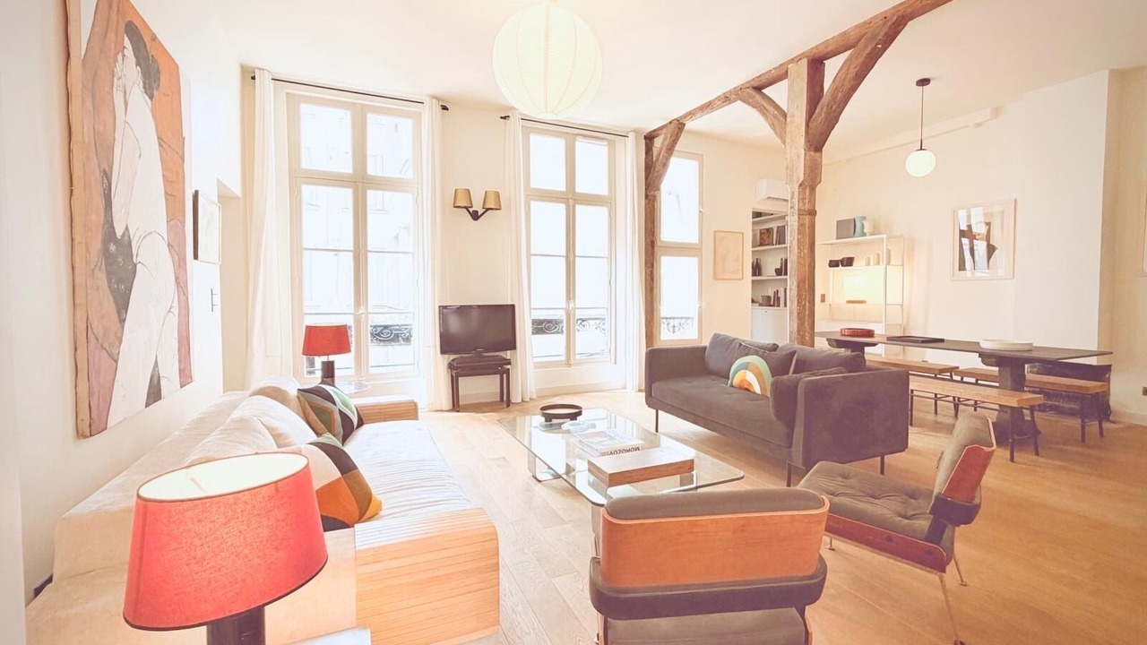 Photo of Livingroom in Quartier Sainte-Avoye