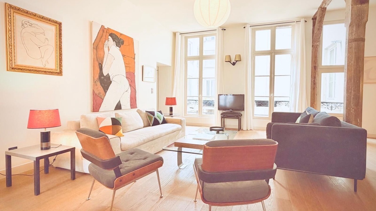 Photo of Livingroom in Quartier Sainte-Avoye