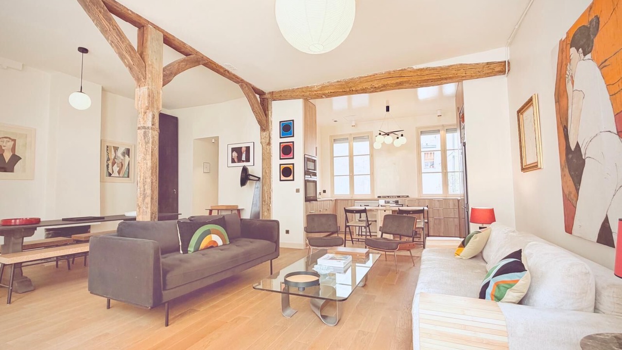 Photo of Livingroom in Quartier Sainte-Avoye