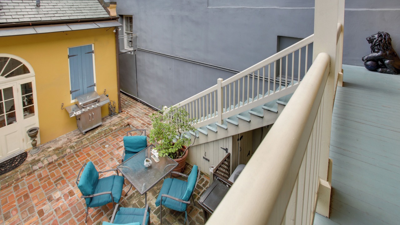 Photo of Patio Balcony in French Quarter