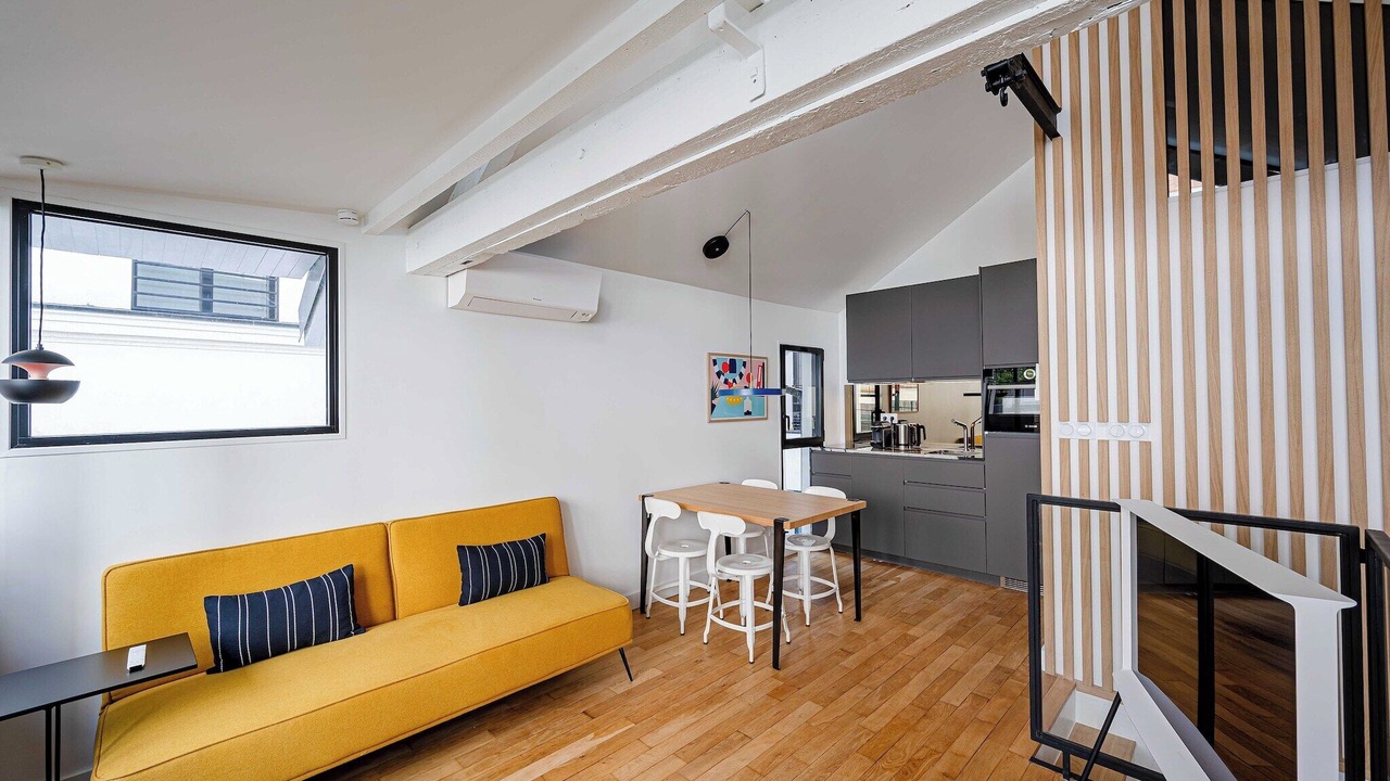 Photo of Livingroom in Quartier Saint-Ambroise