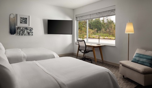 Studio, 1 Queen Bed with Sofa bed (Mobility Accessible, Roll-In Shower)