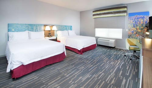 Room, 2 Queen Beds, Accessible (3x3 Shower, Mobility & Hearing)
