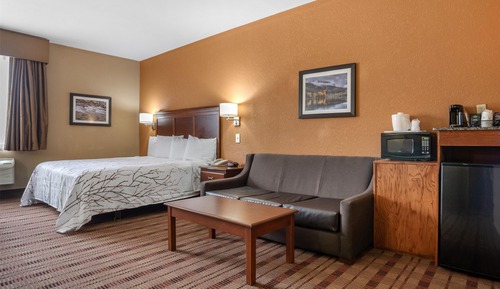 Suite, 1 King Bed, Accessible, Refrigerator & Microwave
