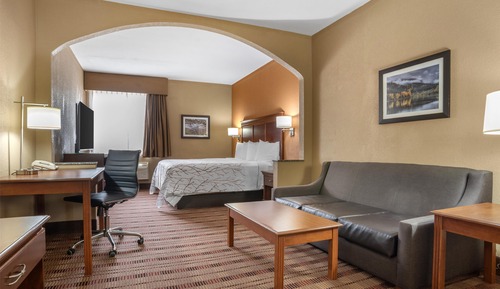 Suite, 1 King Bed, Non Smoking, Refrigerator & Microwave