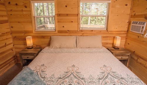 Deluxe Cabin, 1 King Bed with Sofa bed, Kitchen