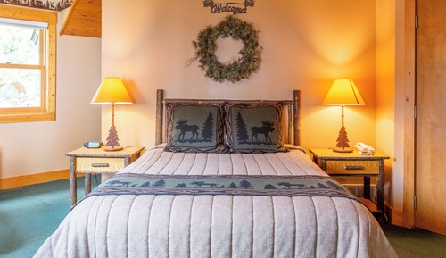 Log Home Guest Room