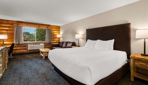 Standard Room, 1 King Bed, Non Smoking, Refrigerator & Microwave