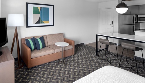 Studio, 1 Queen Bed with Sofa bed