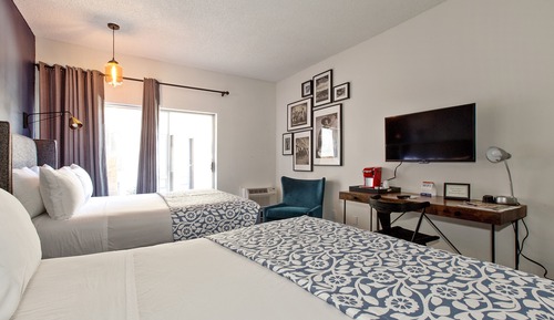 Superior Room, 2 Queen Beds, Patio or Balcony, Pool view