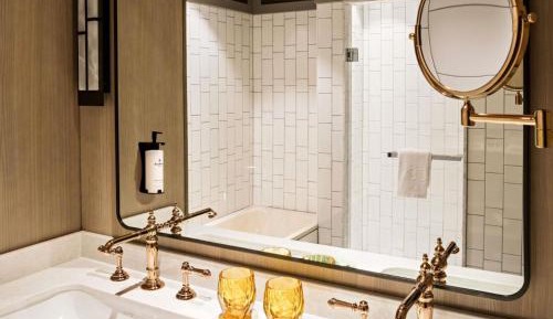 Prestige Suite with One King Bed /One Sofa Bed/Separate Living Room - Boulevard or Rue Scribe View 