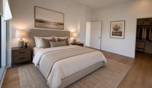 One-Bedroom Apartment with Balcony and City View