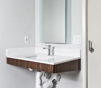 Queen Room with Two Queen Beds and Adapted Tub - Mobility and Hearing Accessible