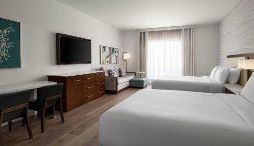 Queen Studio with Two Queen Beds and Sofa Bed