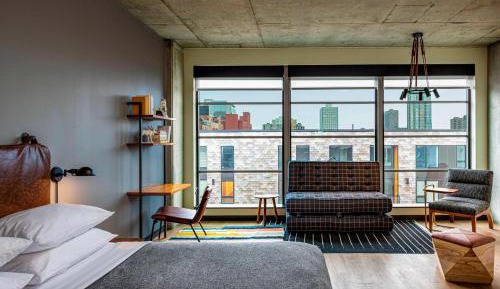 Junior Suite, 1 King, Sofa bed, City view