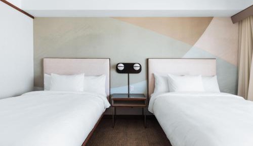 Queen Room with Two Queen Beds and City View