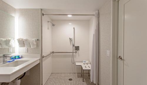 Standard King Room with Roll-in Shower - Mobility Accessible