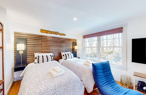 Falmouth House | Newly renovated home near downtown & beaches with firepit, grill, large patio